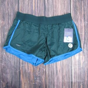 Tulane Green Wave Running Shorts Womens Medium Green NCAA Mesh Athletic Nuyu